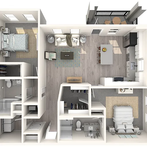 Floor plan B3