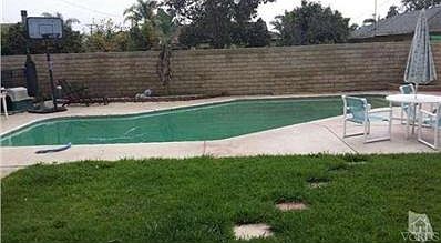 Backyard with pool