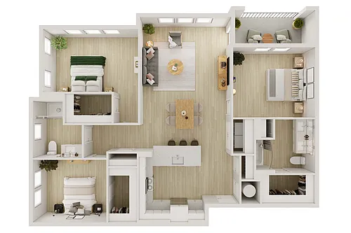 Floor plan C1