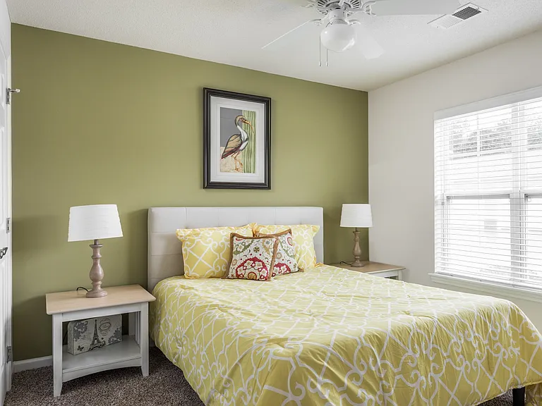 Large Bedroom with Ceiling Fan