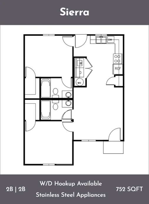 Floor plan Sierra