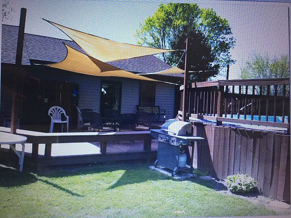 deck and pool