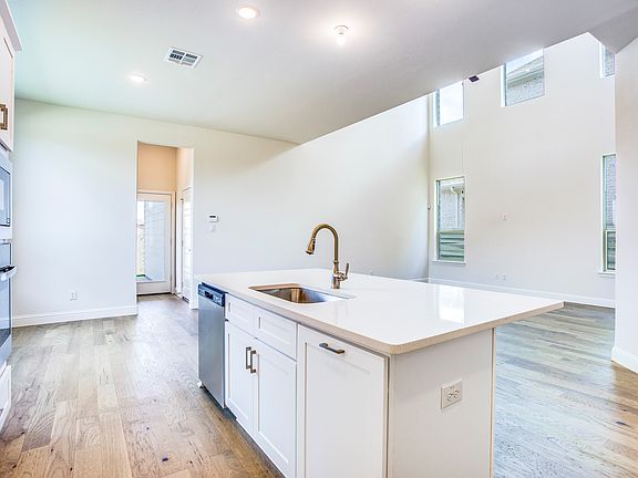 Kitchen overlooking great room