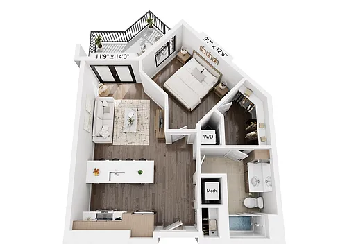 Floor plan A2