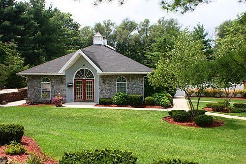 Clubhouse & Pool Area to the right