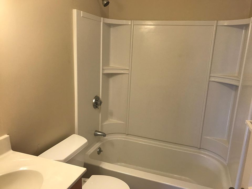 Bathroom bath tub view