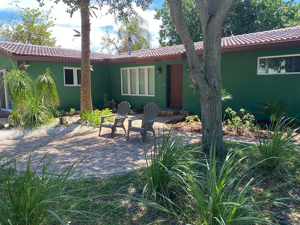 Front door & patio