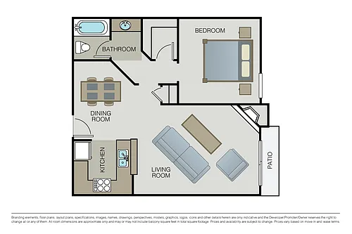 Floor plan Plan 1C
