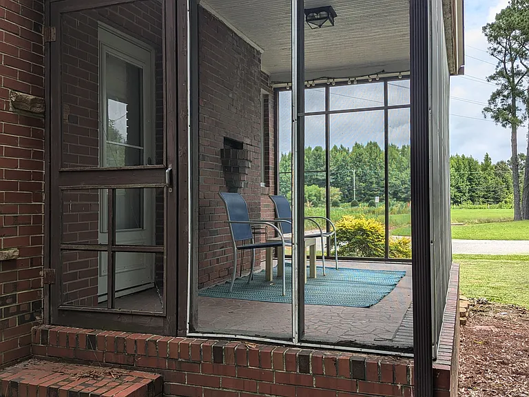 Patio off the living room