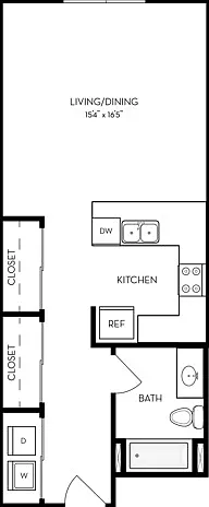 Hudson Unit Floorplan Hudson Unit Floorplan