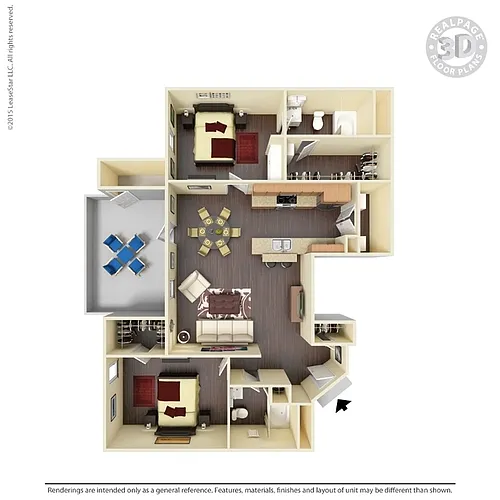 Floor plan Cabin