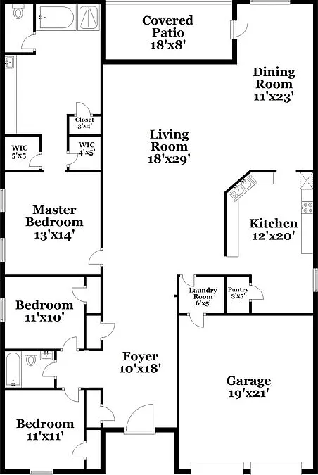 3 bed, 2.0 bath, 1892 sqft, $2,025 — Photo 2