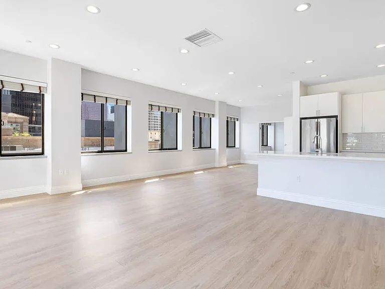 Living and Dining Room with Hard Surface Flooring