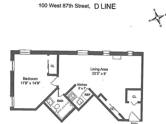 2nd image of 100 W 87th St APT 3D