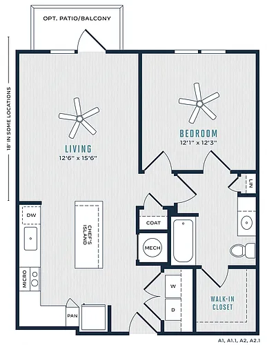 Floor plan A1