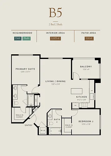 Floor plan B5