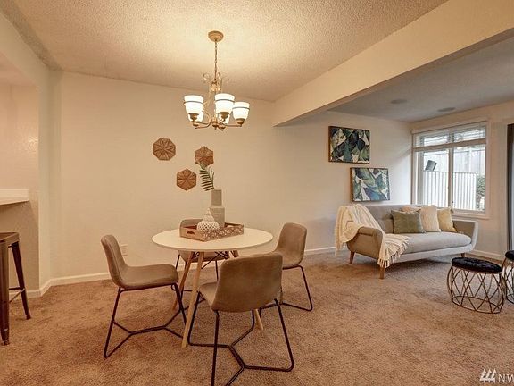Dining area that leads to patio!