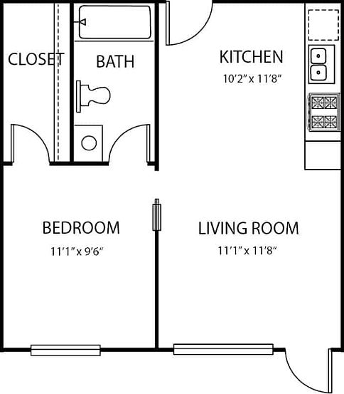 2nd image of 317 Morton Ave #320