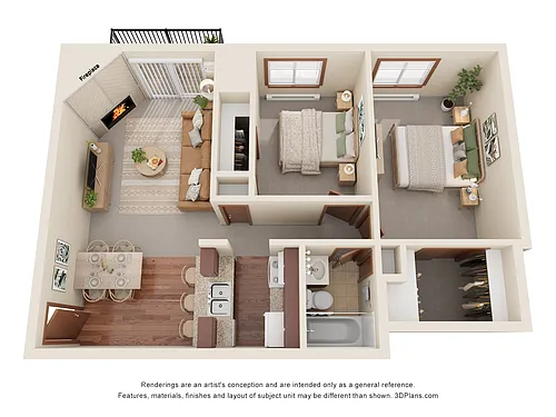 Floor plan Arcadia