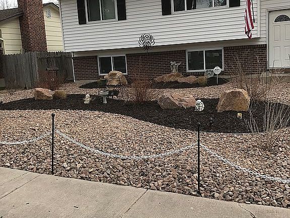 Front Yard Zero Scaped