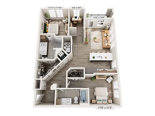 Floor plan B5