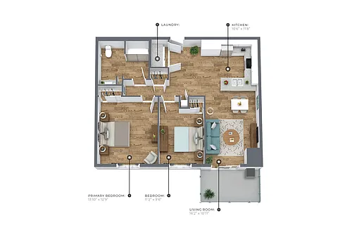 Floor plan 1200-317