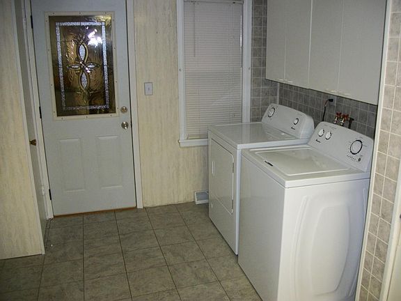 Laundry area. New w/dryer