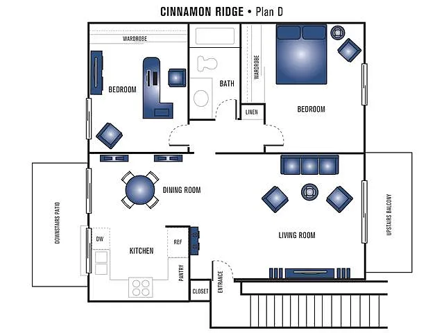 Floor plan Plan D