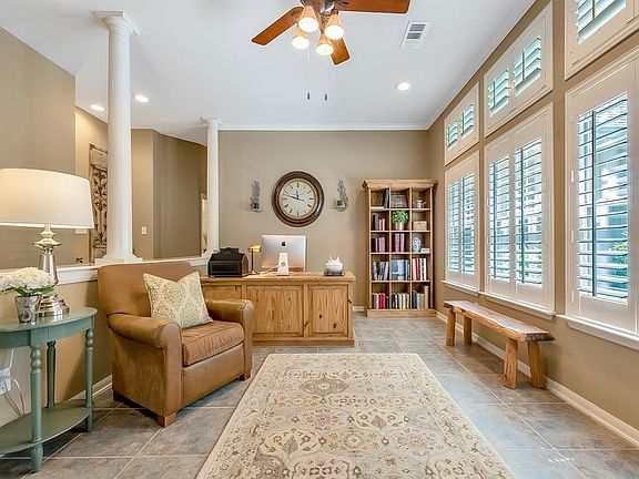 The flexible layout of the home makes it easy to fit your lifestyle needs. This room currently used as a study can also be an additional living space or game room.