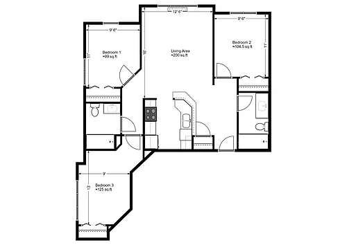 Floor plan A3