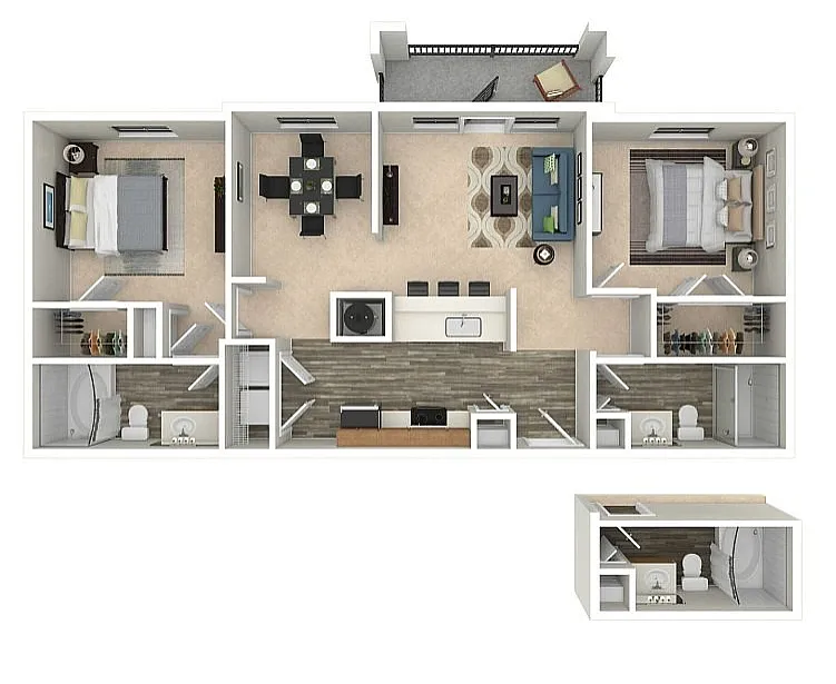 Floor plan B2