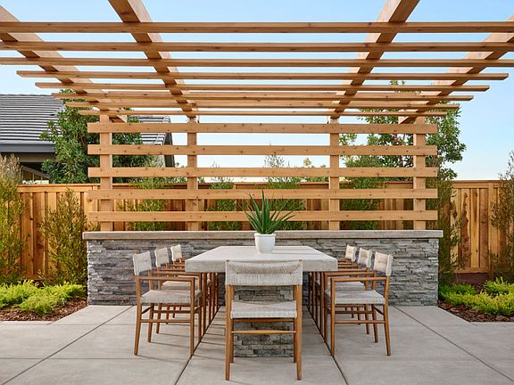 Large patio for entertaining