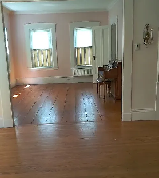 drawing room with resident piano