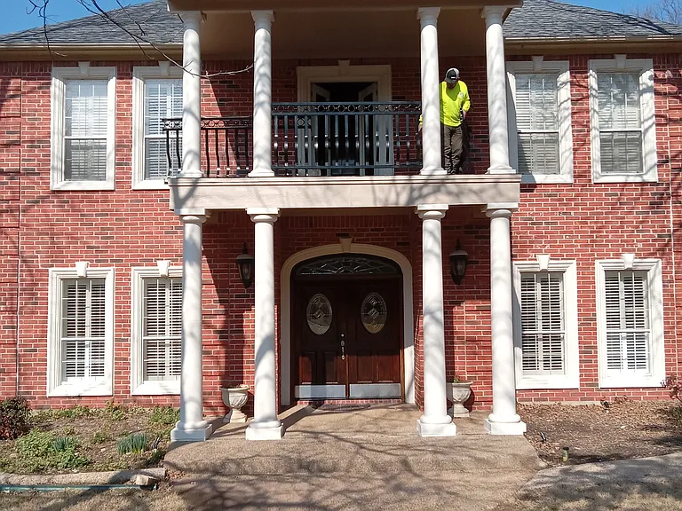 Rebuilding front entrance