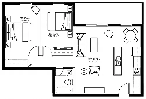 Floor plan 202