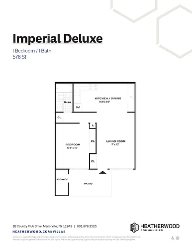 Floor plan The Imperial Deluxe