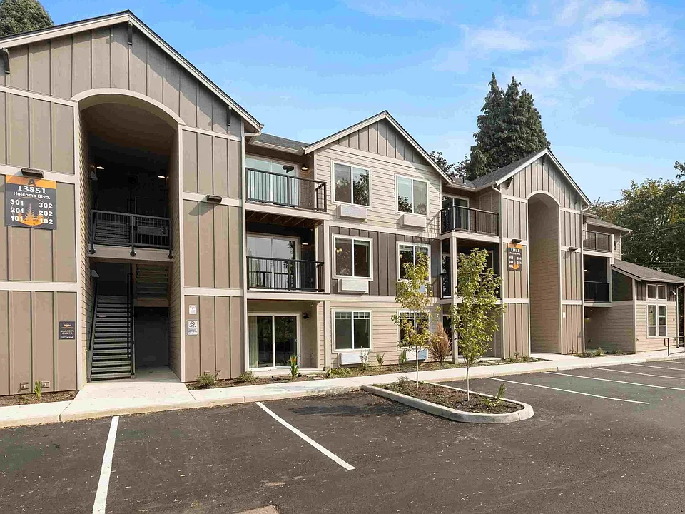 Exterior community image with parking lot