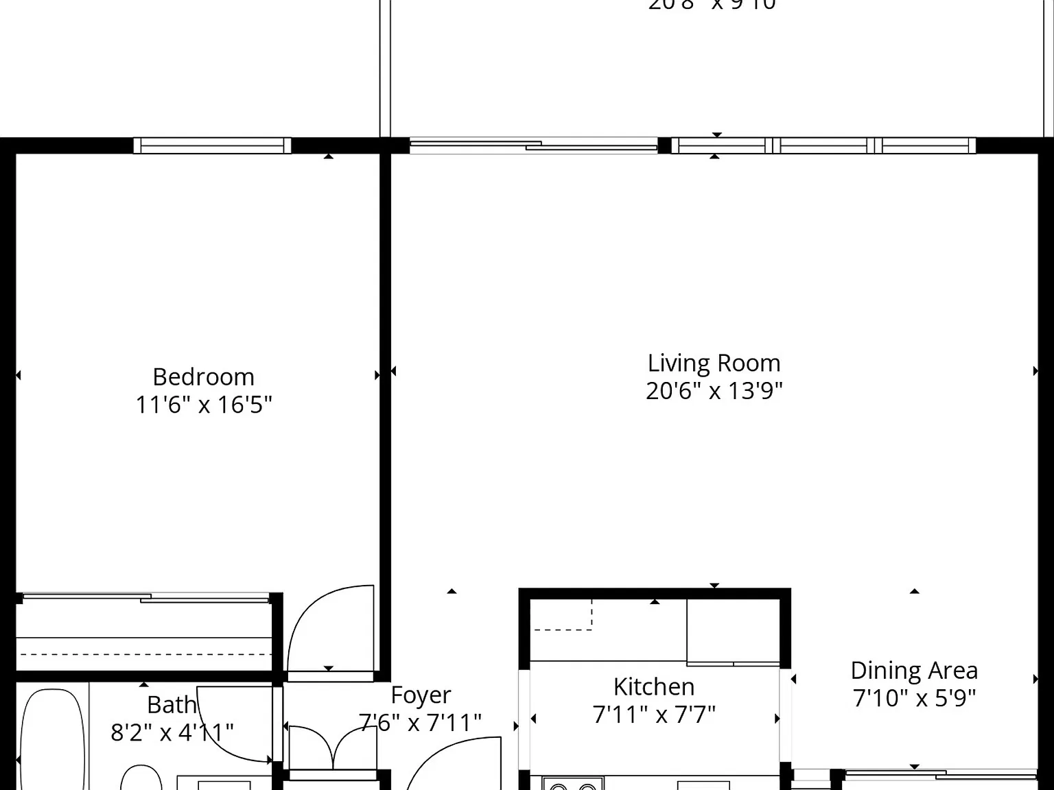 1 bed, 750 sqft, $2,300 — Photo 4