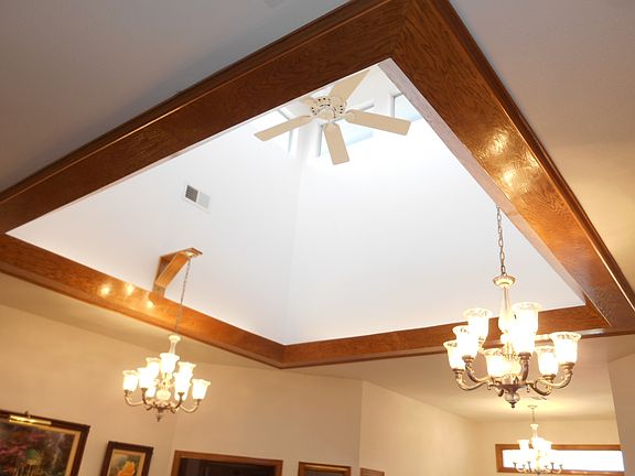 Chandeliers adding light