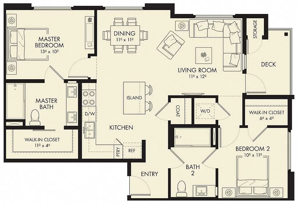 Floor plan Plan B4