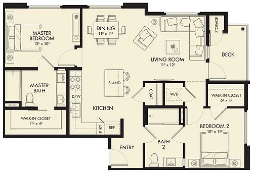 Floor plan Plan B4