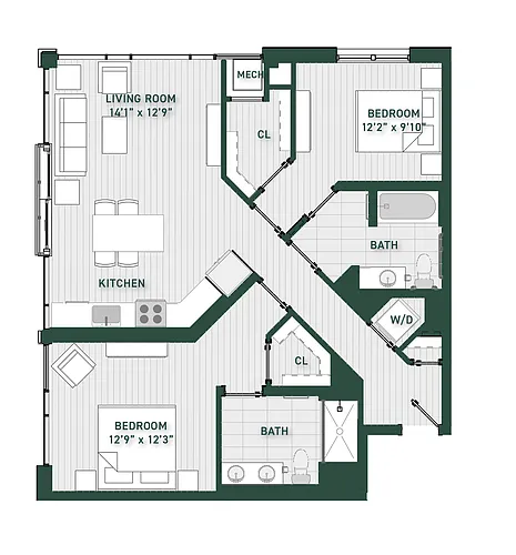 Floor plan B4