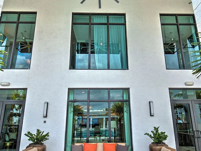 Outside seating area