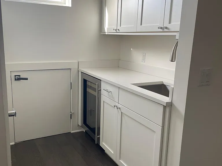 Storage + wet bar on 3rd floor