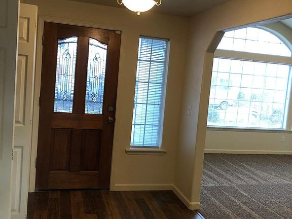 foyer and living room