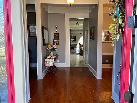 view through the front door 