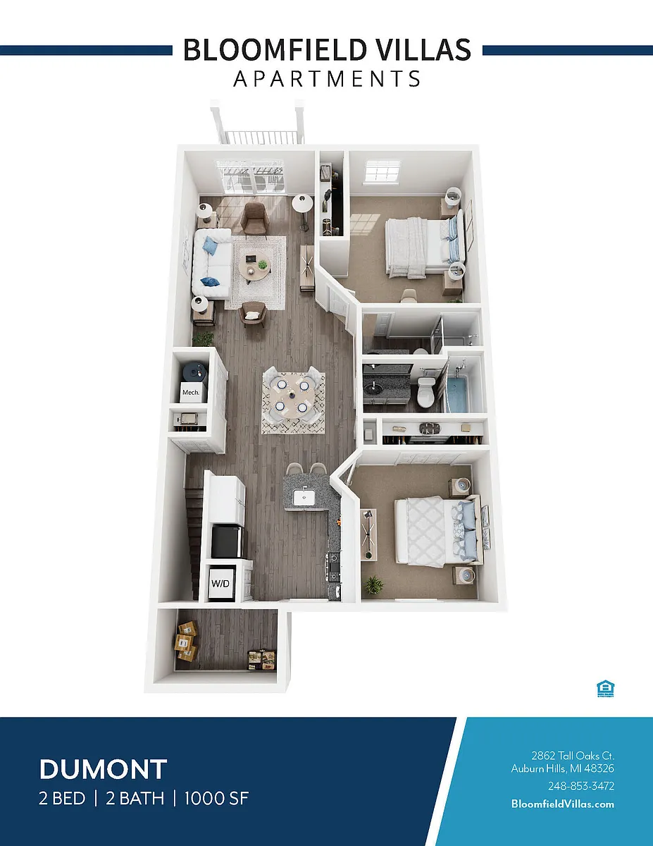 Floor plan Dumont