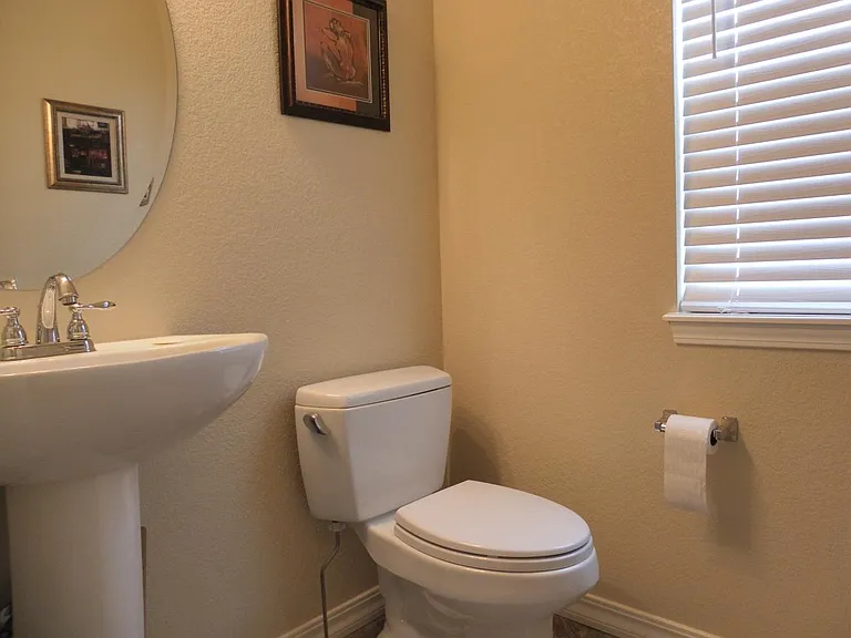 Half bath on main floor
