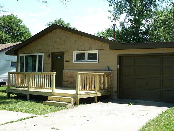 Large attached garage