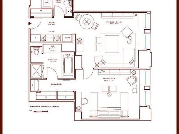 2nd image of 55 Wall St APT 604